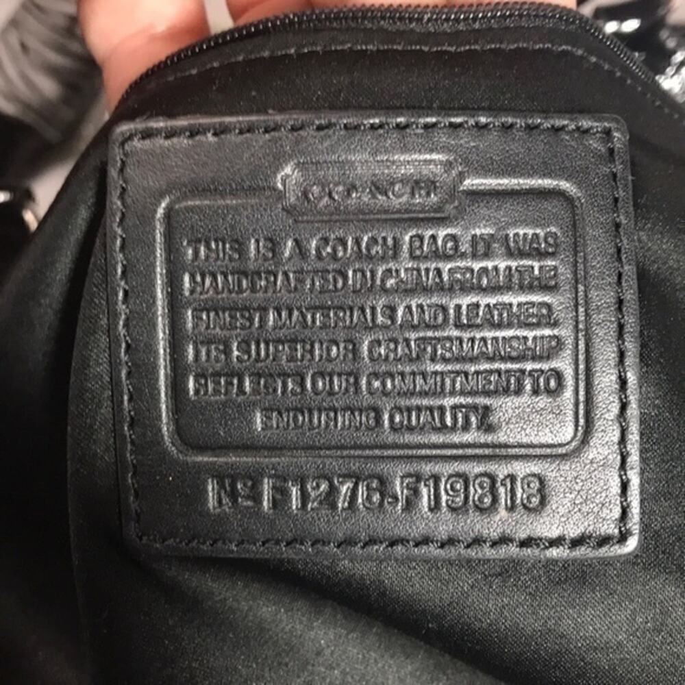 ▶️ Coach ◀️ F19818 North South Signature purse - Picture 8 of 9